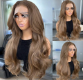 Rich Roots — Brown Kanekalon Human Blend Hair