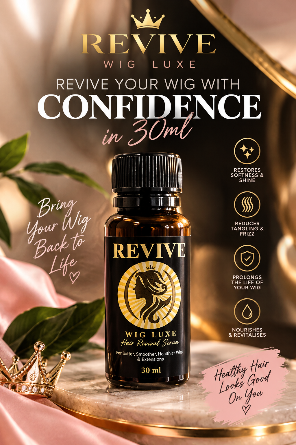 Lux Cleanse — Wig Shampoo & Conditioner Set