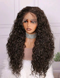 Cocoa Dream — Chocolate Brown Soft Deep Lace Front Wig | Human Blend