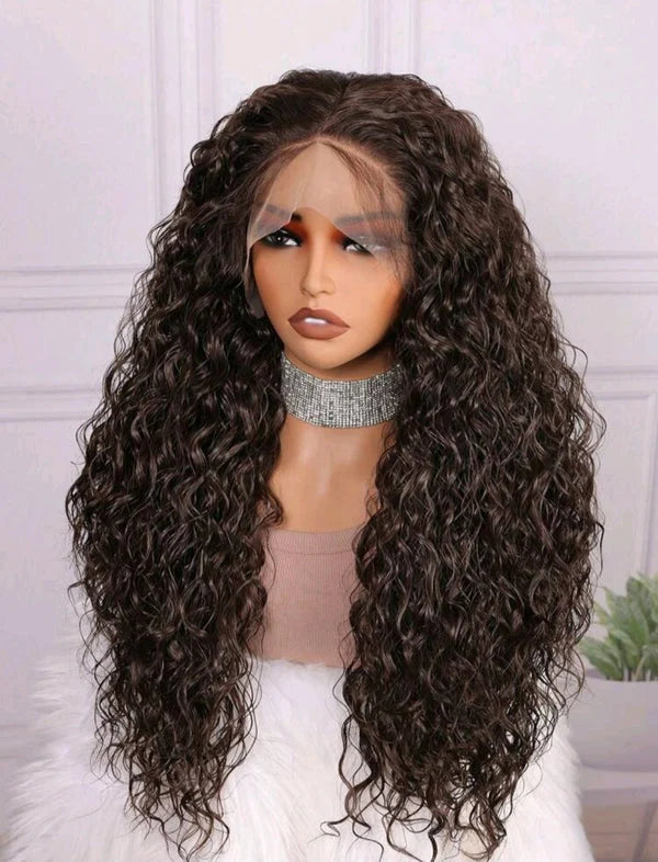 Cocoa Dream — Chocolate Brown Soft Deep Lace Front Wig | Human Blend