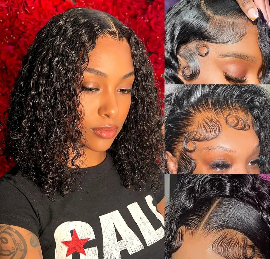 Pure Curl — Glueless Curly 5x5 Lace Closure Wig | 100% Human Hair